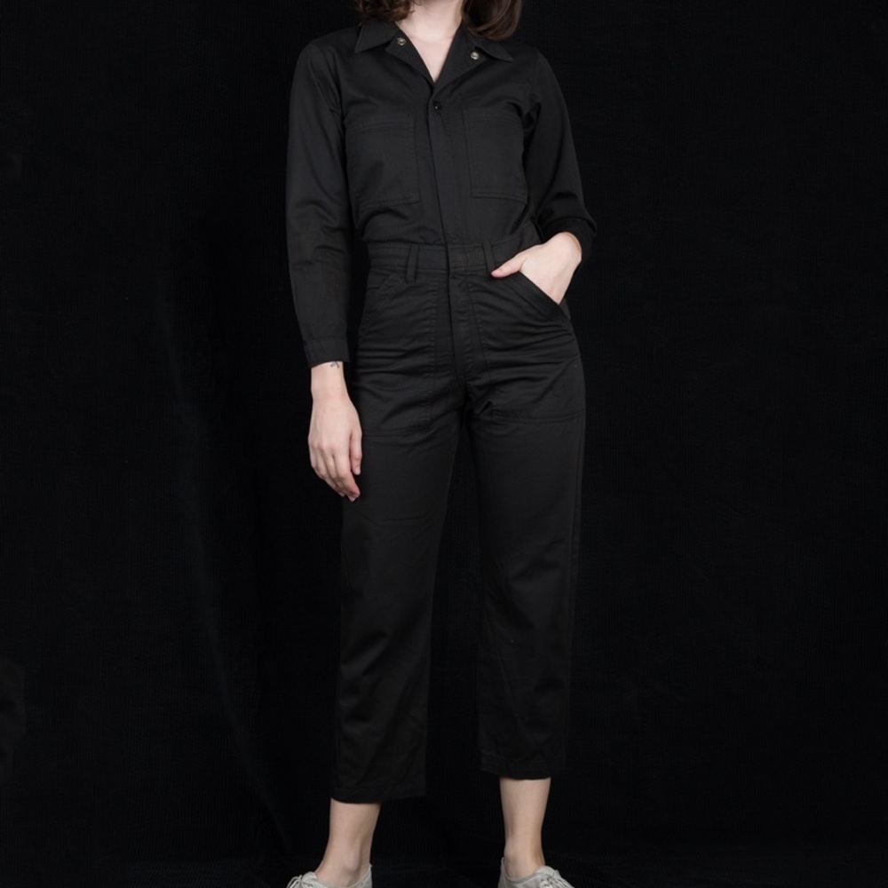Big bud press black jumpsuit coveralls size large